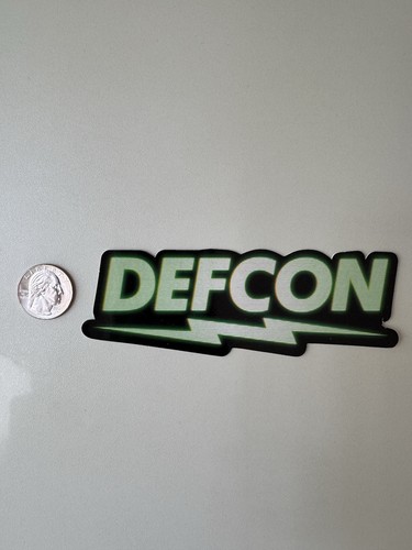 Defcon group lcd green sticker - defcon,